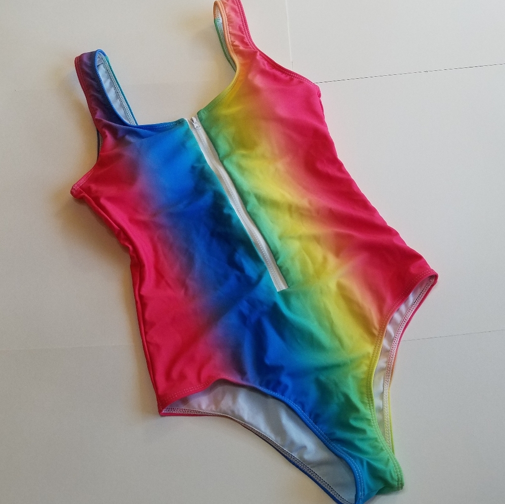 Multi color, 1 piece swimsuit